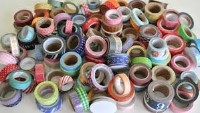 :) ~ Quick LOTS OF WASHI TAPE SAMPLES USA ONLY