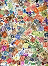 ISS:  Postage Stamp Scavenger Hunt