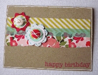 Hand made card - Birthday