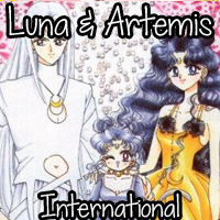 Sailor Moon ATC - Luna & Artemis (Human Form) -INT