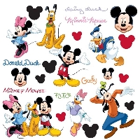 Disney 25 Stickers Swap