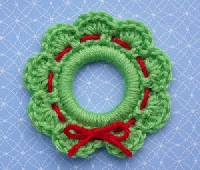Crochet Christmas Ornament June
