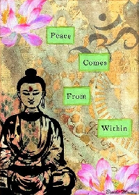 Buddha Quote ATC