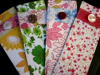 Summertime Fabric Book Marker! 