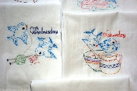 NFS&C Embroidered Dishtowel--TUESDAY