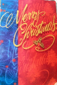 Christmas card as postcard #20 - Merry Christmas