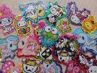 KAWAII: 25 Sticker Flakes & 10 Memo Sheets (USA)
