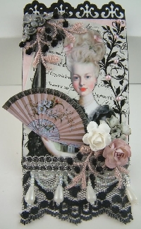 Marie Antoinette Skinny Card 