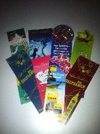 Free advertising bookmarks & a greeting card
