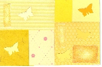 WIYM: Color Series-Yellow Handmade Postcard