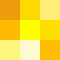 Pocket Letter Color Combo - Brown & Yellow