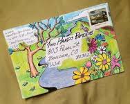 Sender's Choice Mail Art Envelope International