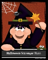 Crappy Halloween Scavenger Hunt
