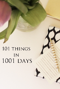 101 Things Progress- August 2015