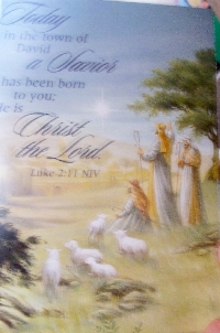 Christmas card as postcard #26 - Shepherds