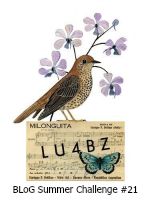 BLoG SC#21 Birdie Zen Doodle Postcard by@AmookIsla