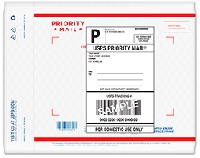 Fill a Priority Flat Rate Padded Envelope #3