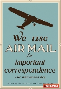 Travel, Air Mail Style (newbie friendly)