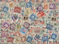 TPP: Collaged Used Postage Stamp (HM) PC