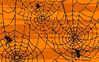 Halloween Series - #8 - Spiders/Webs ATC 