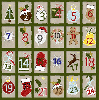 Pocket Letter Advent Calendar #1