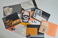 Halloween Letter and Mail Art!