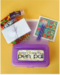 Pen Pal Kit and a Letter - USA