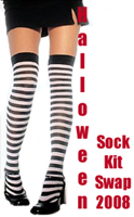 Halloween Sock Kit Swap 2008
