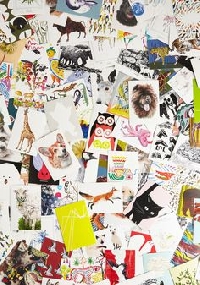 Sticker/Collage Slapped PC Theme -Animals