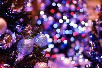 Glittery Sparkly Christmas/Holiday card