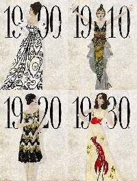 Fashion ATC Series #1 Vintage/Retro fashion