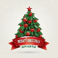 Christmas Card Fun - #1 Christmas Tree - USA