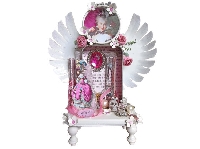 Marie Antoinette Altoids Tin Shrine