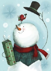 Christmas Card Swap #3 - Snowman