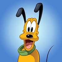 HD/HP ATC Series Disney Dogs - #1 Pluto
