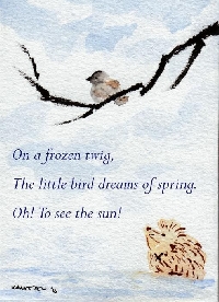 Poetry on a Postcard #13: Haiku Poems