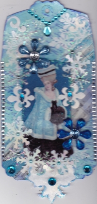  Four Seasons of Marie Antoinette tag - Winter