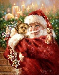 Christmas/Holiday Card # 6 - Santa Claus