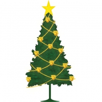 :) ~ Christmas Card with a Theme - Christmas Tree