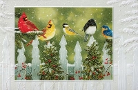 Mega Christmas Card swap- Birds