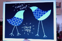 USAPC: Happy Birds Card or ATC (edited)