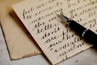 Gothic Handwritten Letter