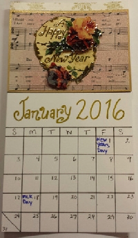 SS: ATC Calendar Series -- February