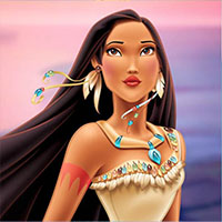 HD/HP ATC Series Disney Princesses - #7 Pocahontas