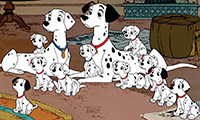 HD/HP ATC Series Disney Dogs - #4 101 Dalmatians