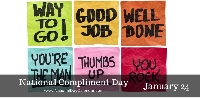 National Compliment Day Postcard 