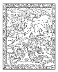 MLU: Mermaids & Friends Coloring Pages