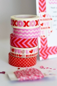 WOW!  Washi for Valentines Day