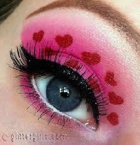 Valentines Makeup Pinterest