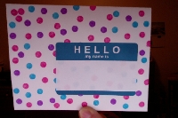 MAE: DIY Polka-dot Envelopes (Edited Twice)